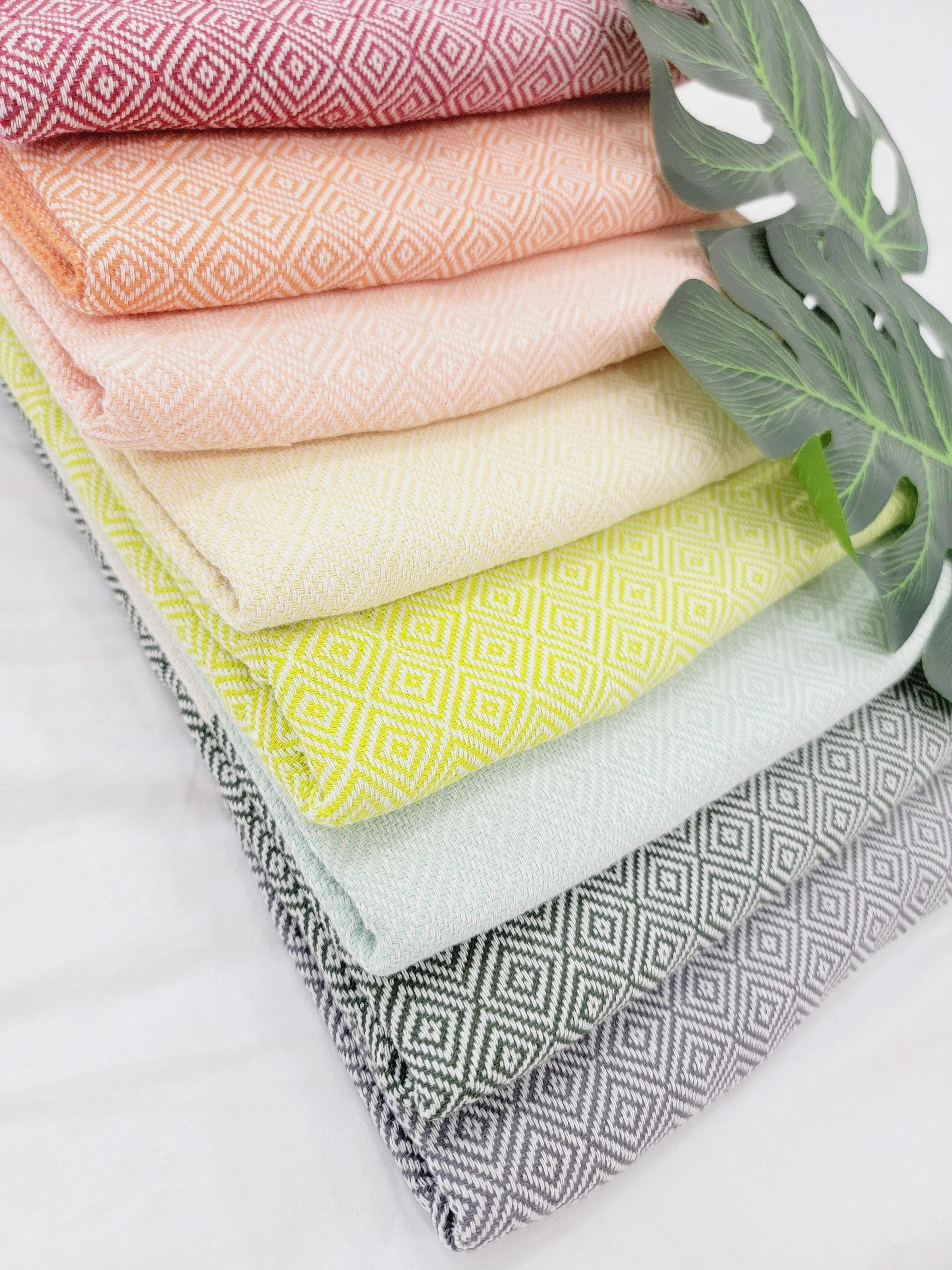 Beach/Bath Sand Free Towels-Easy Carry Quick Dry Thin Towel- Mint by EBRU Home