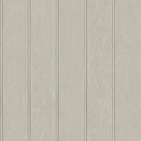 Belgravia Beaded Wood Panel Wallpaper Grey