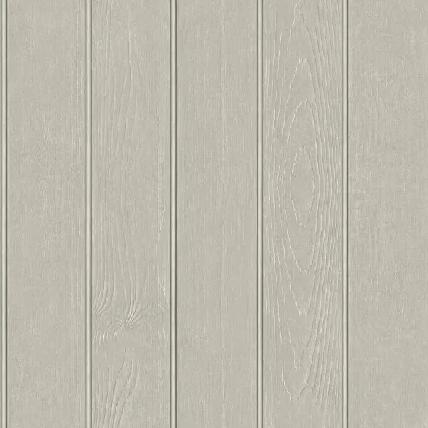 Belgravia Beaded Wood Panel Wallpaper Grey
