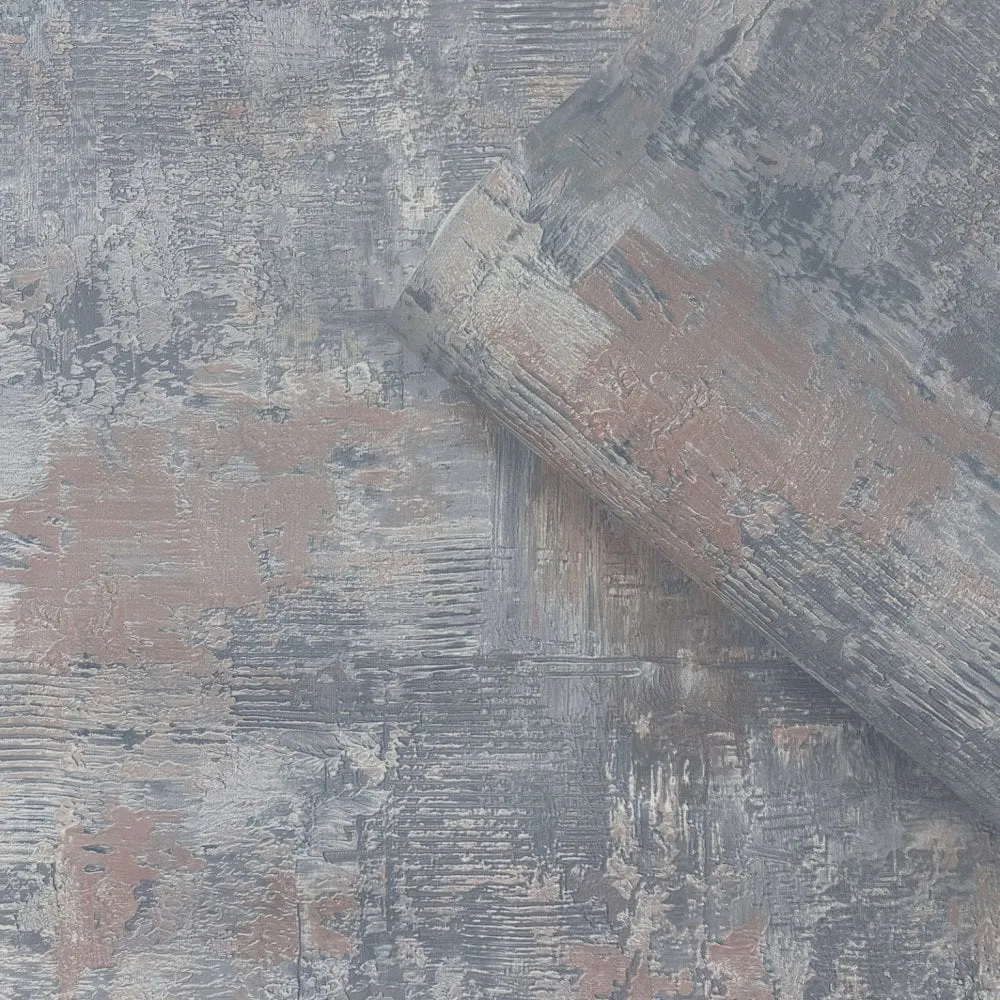 Belgravia Plaster Texture Wallpaper Blue