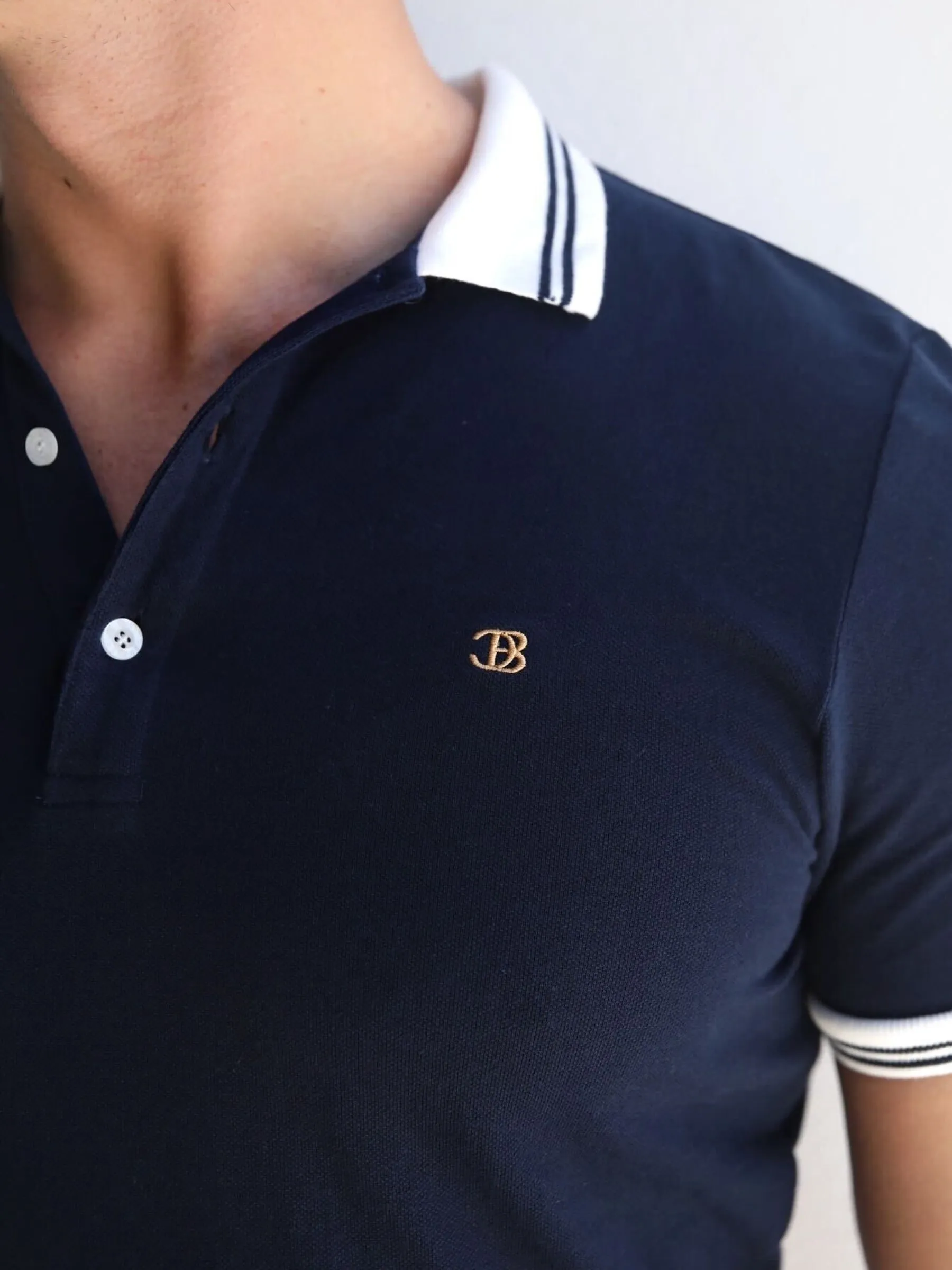 Dalston Polo - Navy