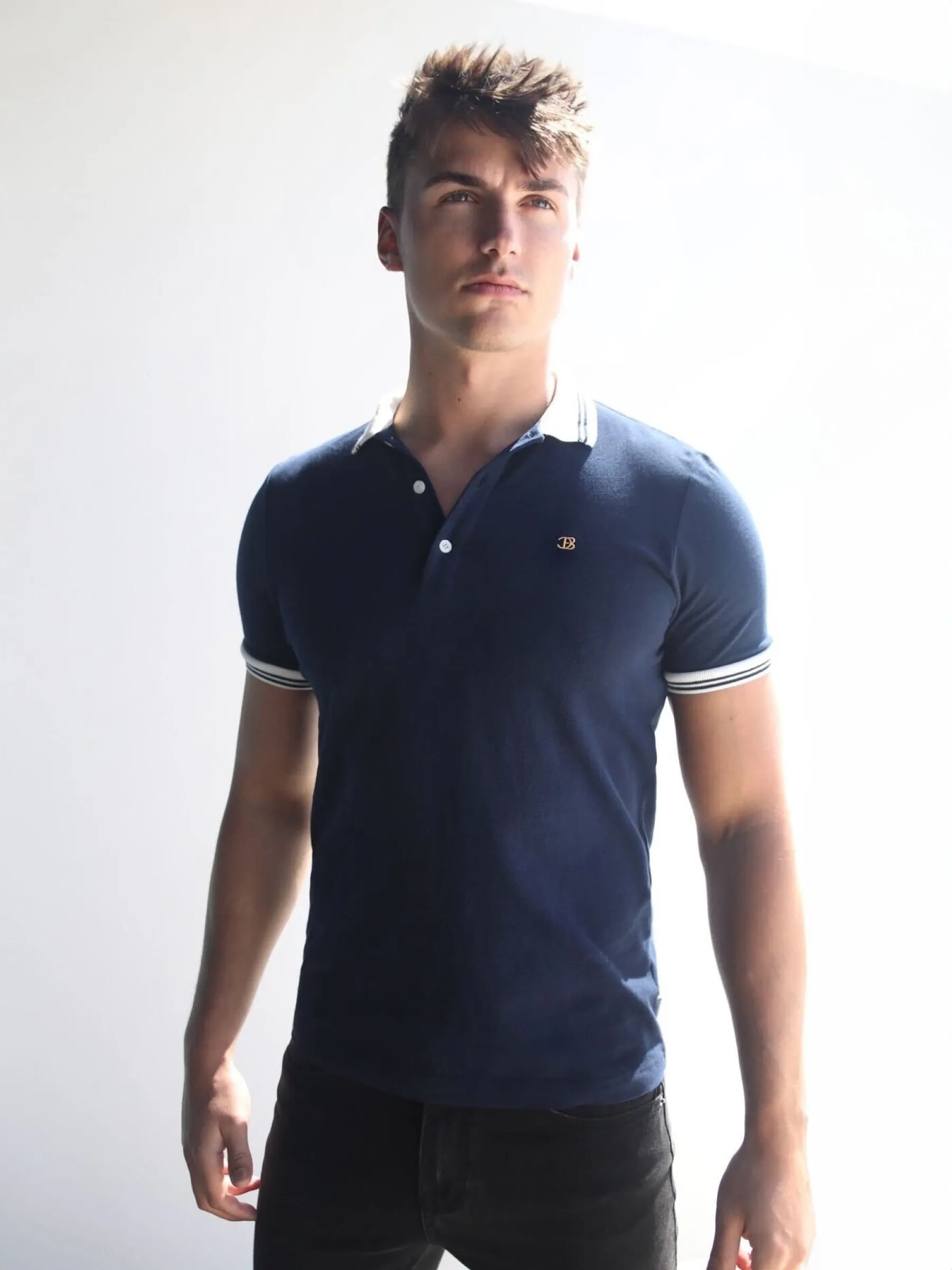 Dalston Polo - Navy