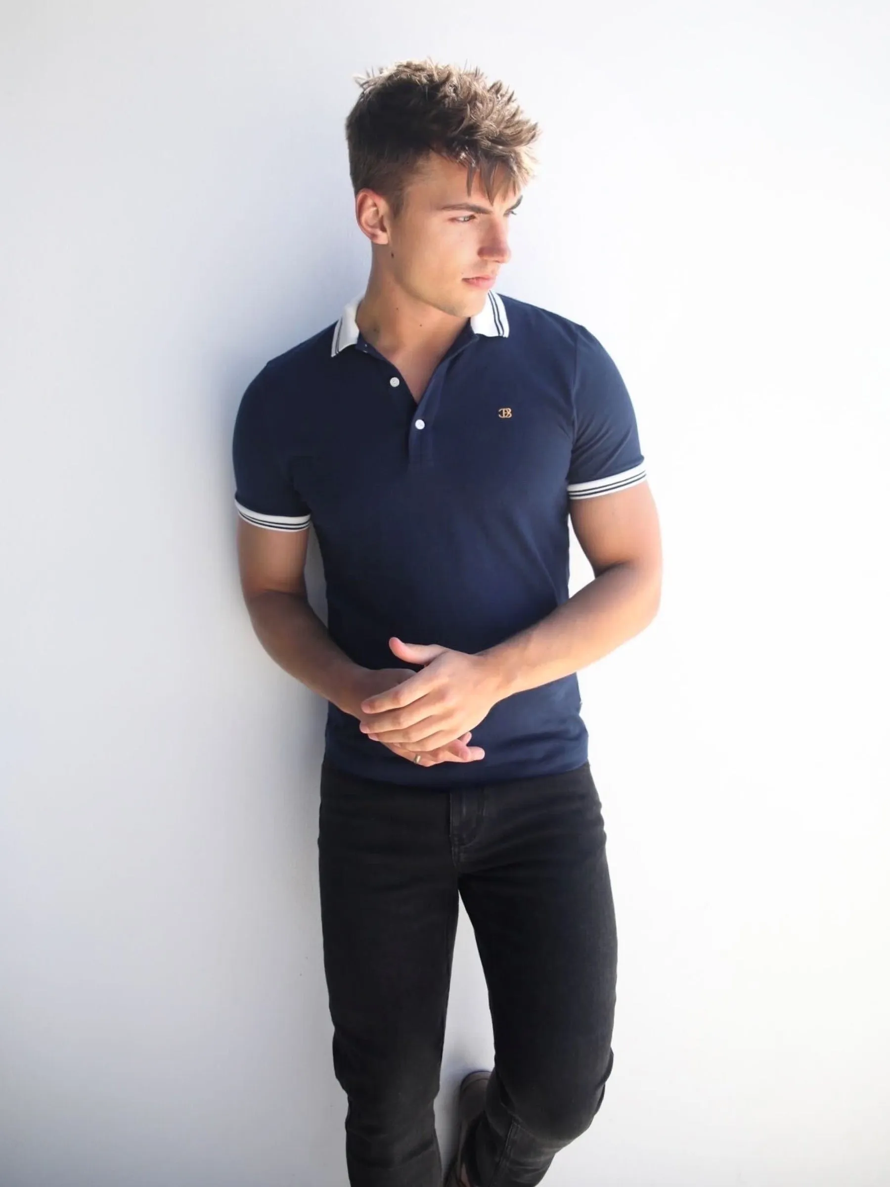 Dalston Polo - Navy