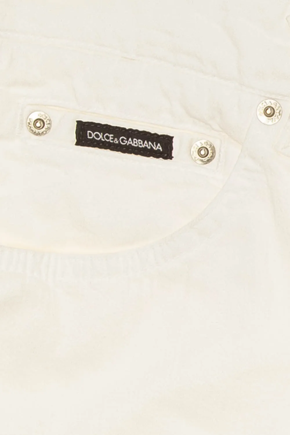 Dolce & Gabbana - White Jean Skirt - IT 42