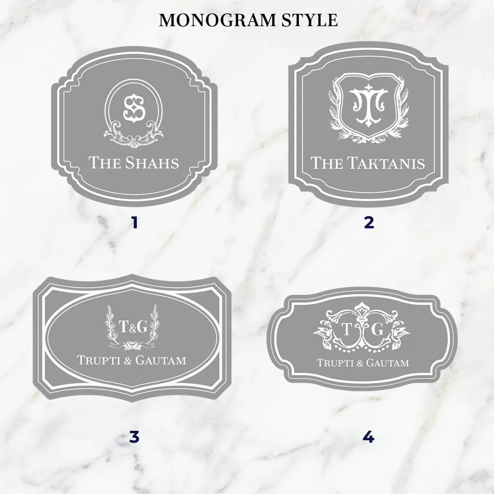 Gilded Archs Gift Tag