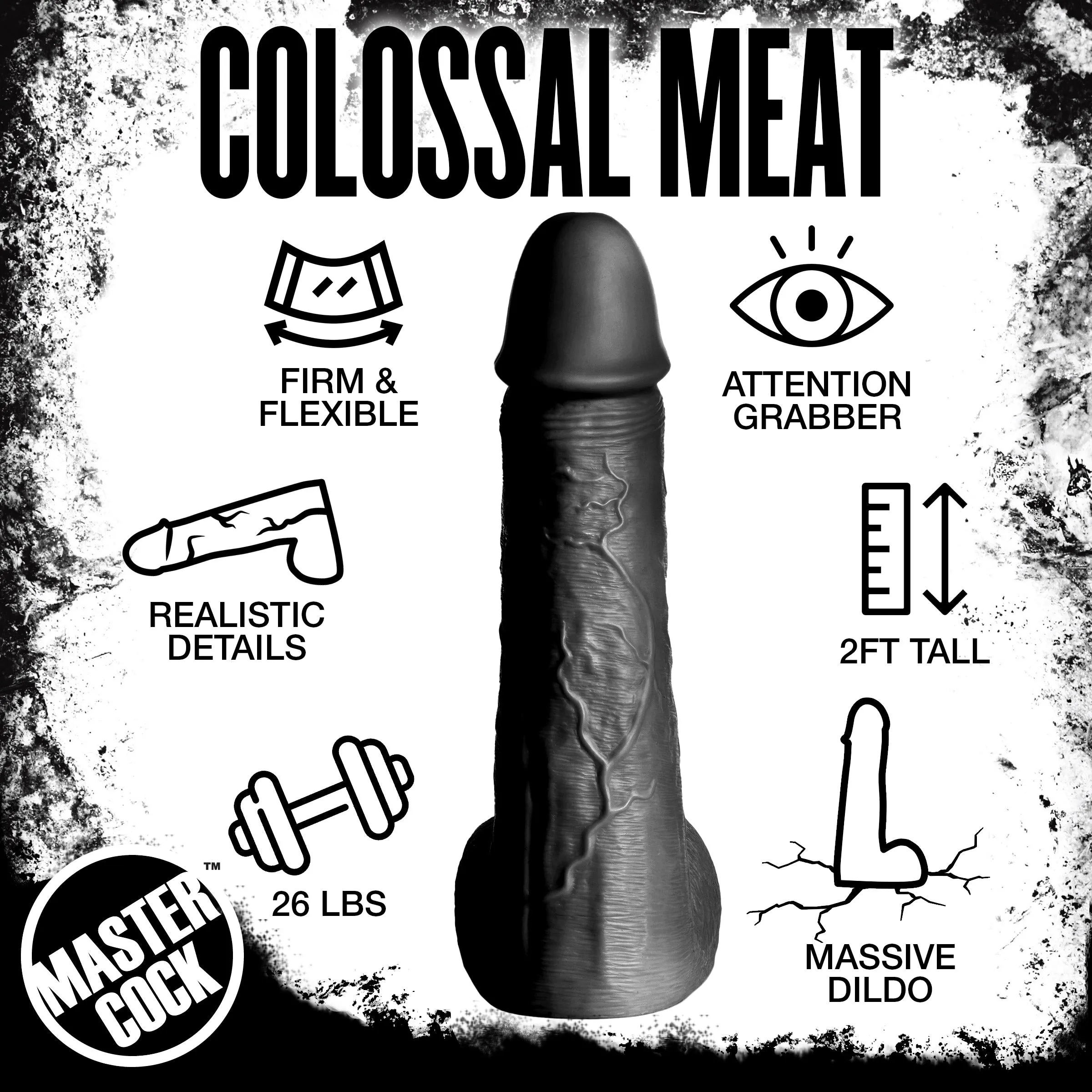 Huge 2-Foot-Tall Super Dildo