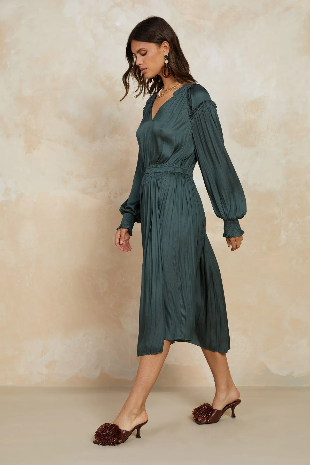 Long Sleeve Midi Dress