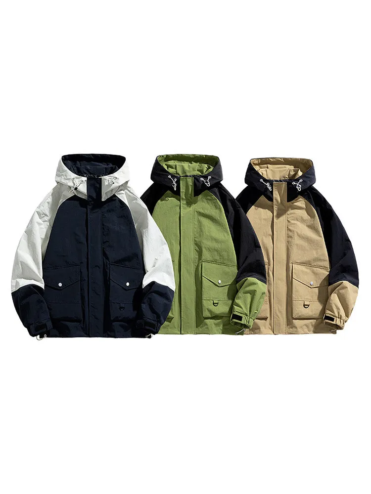 Men'S Loose Raglan Sleeved Jacket