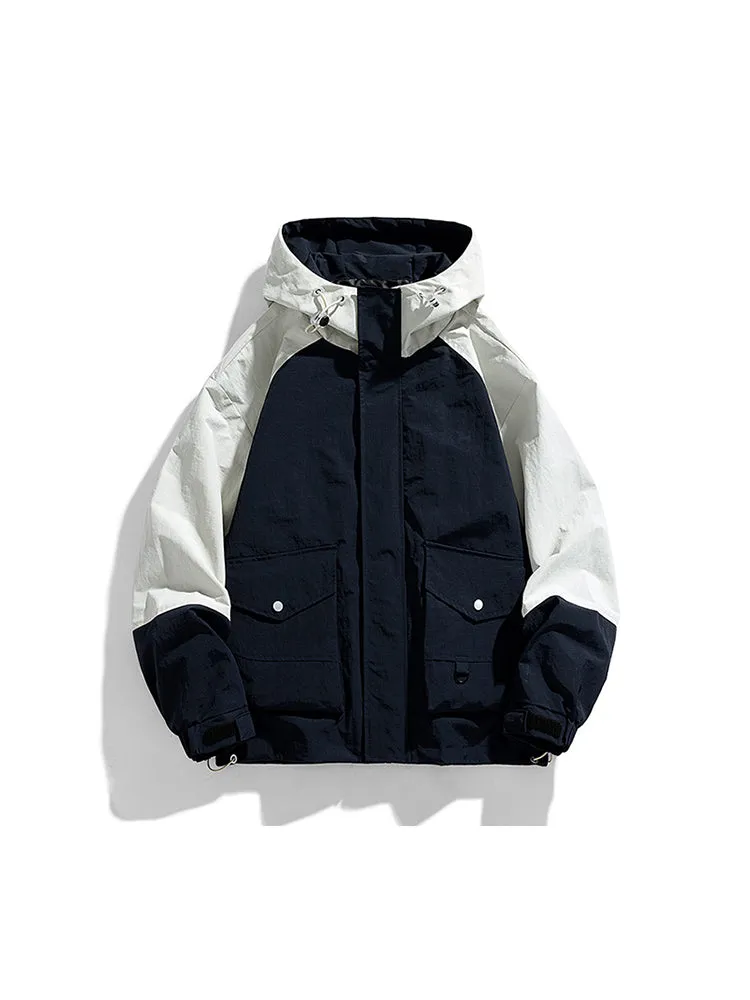 Men'S Loose Raglan Sleeved Jacket