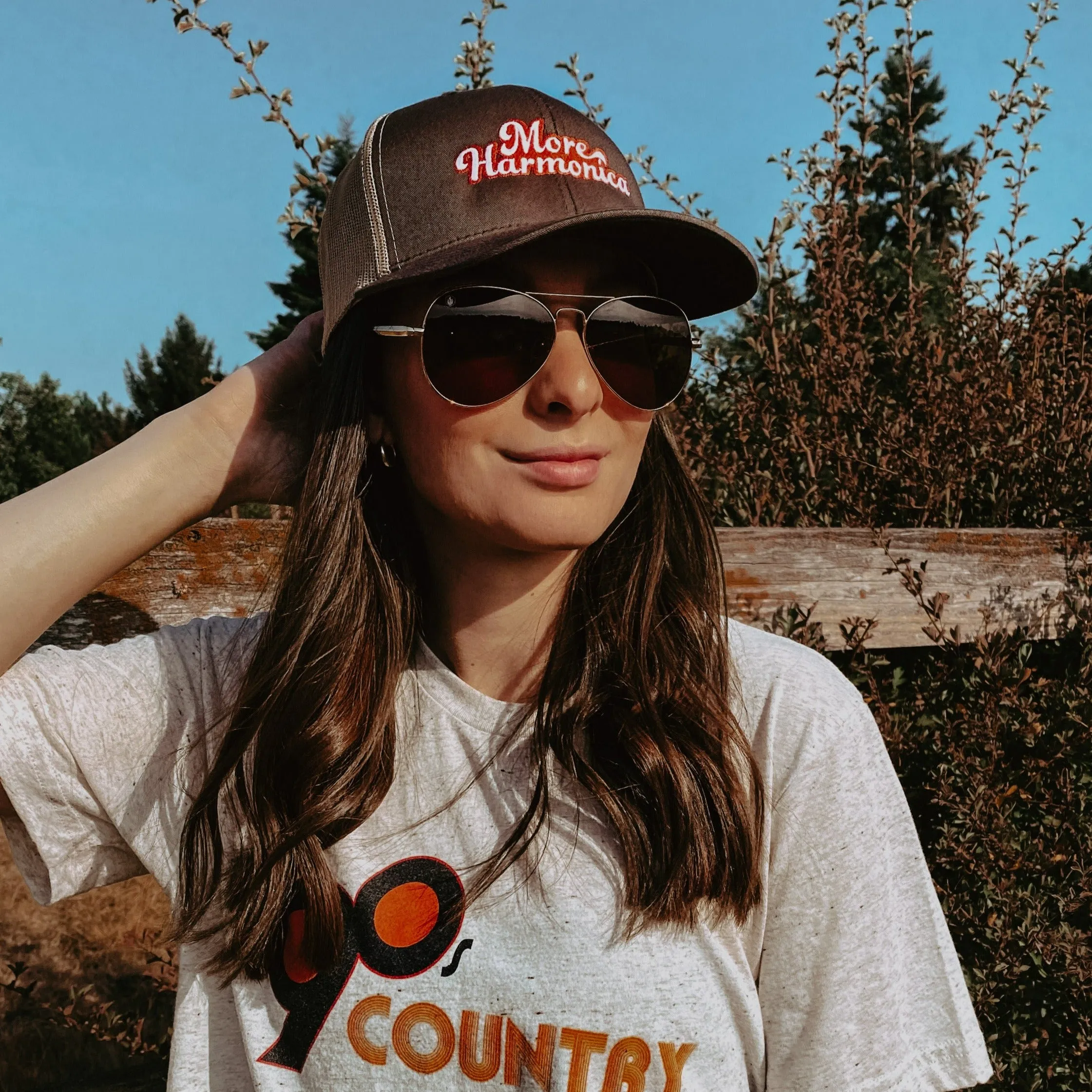 More Harmonica Trucker Hat