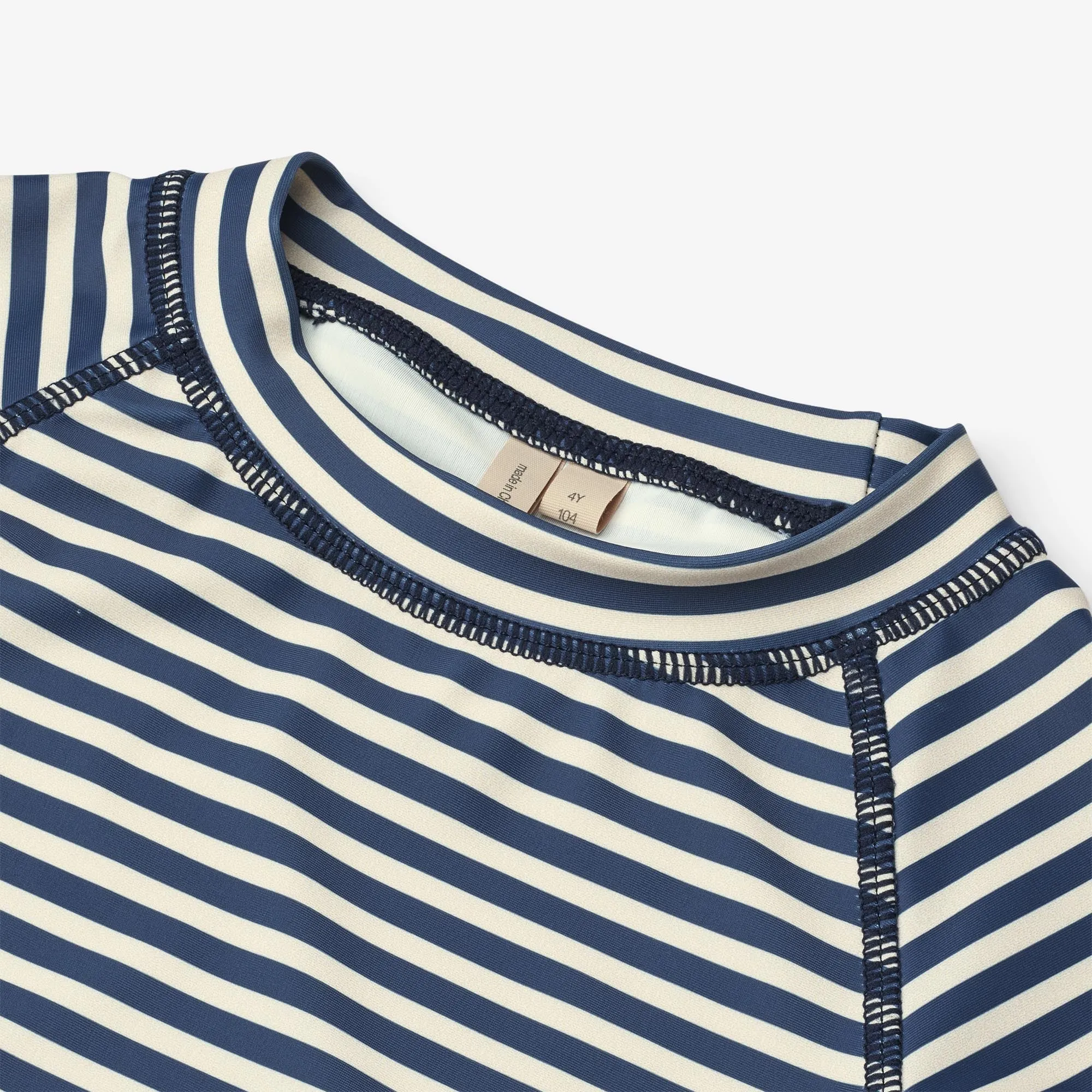 Swim T-shirt S/S Jackie - blue stripe